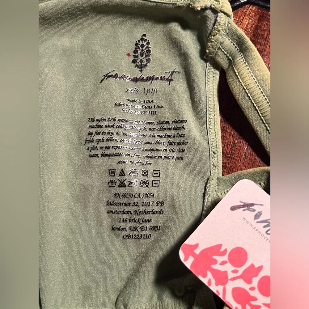 NWT Free People Good Karma Onesie
